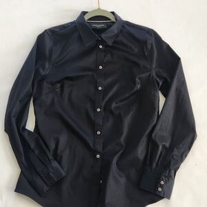 Like NEW Banana Republic Dark Black Dress Shirt